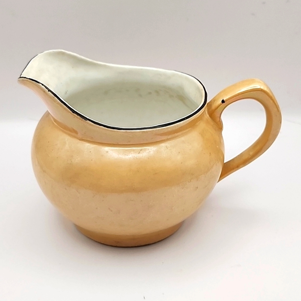 Vintage Lustreware Creamer Made in Germany 3.5"